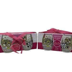 Lolita Acrylic Stemless Wine Glass Two Pack - 50th BIRTHDAY!